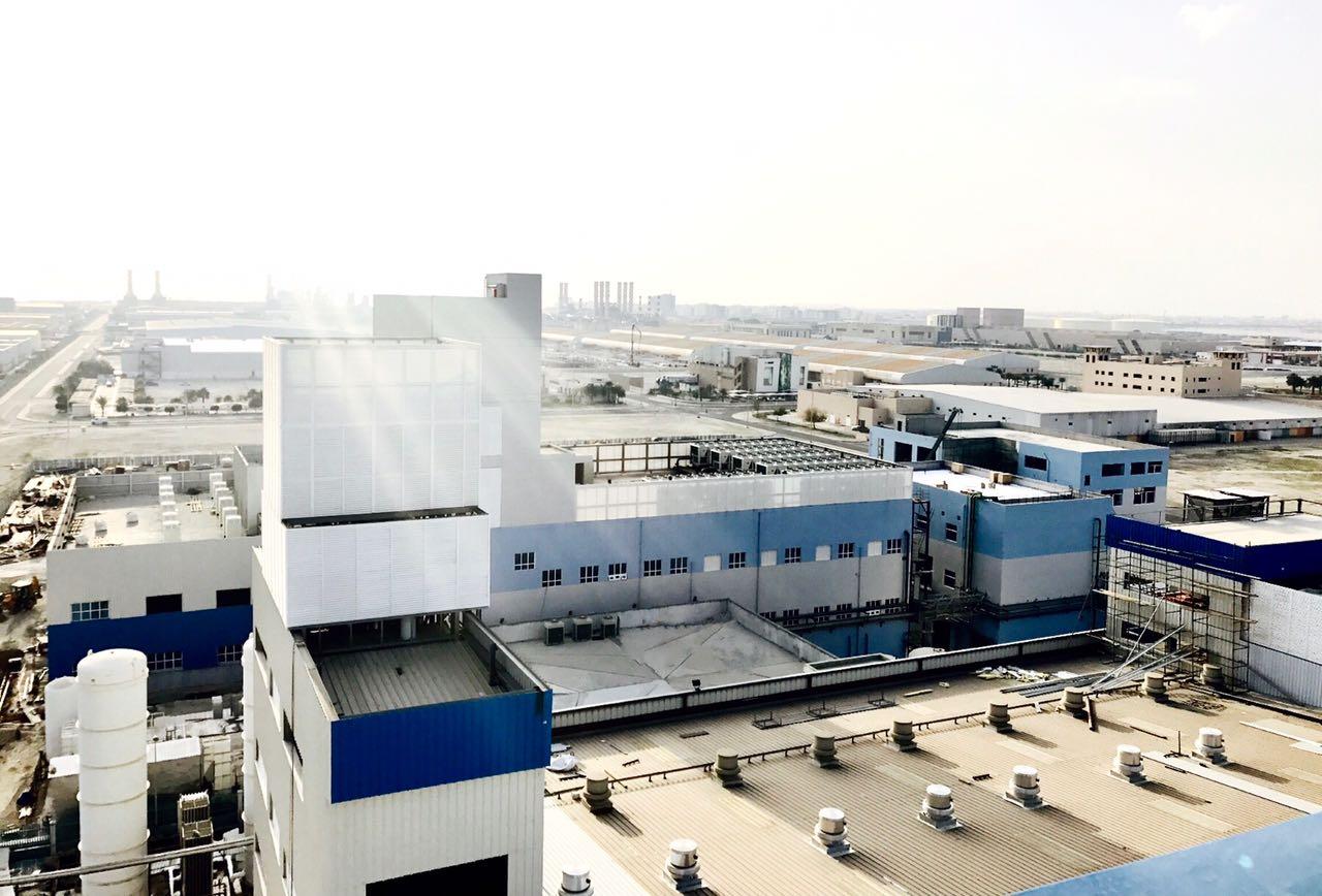CPIC-AFG fiberglass factory in Bahrain International Investment Park